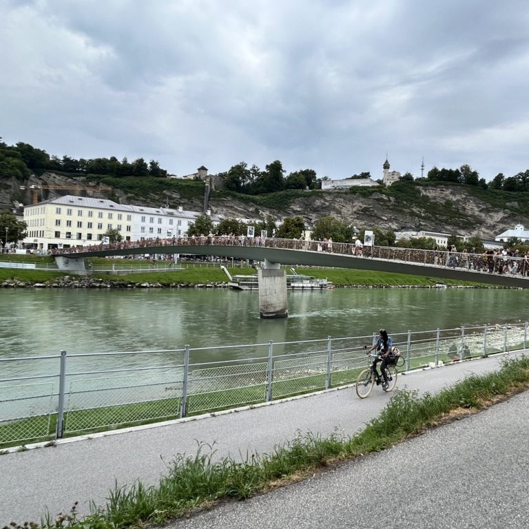 Blick auf die Salzach