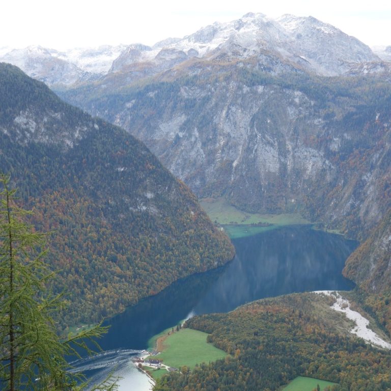 Ausblick von Archenkanzel auf den Königssee