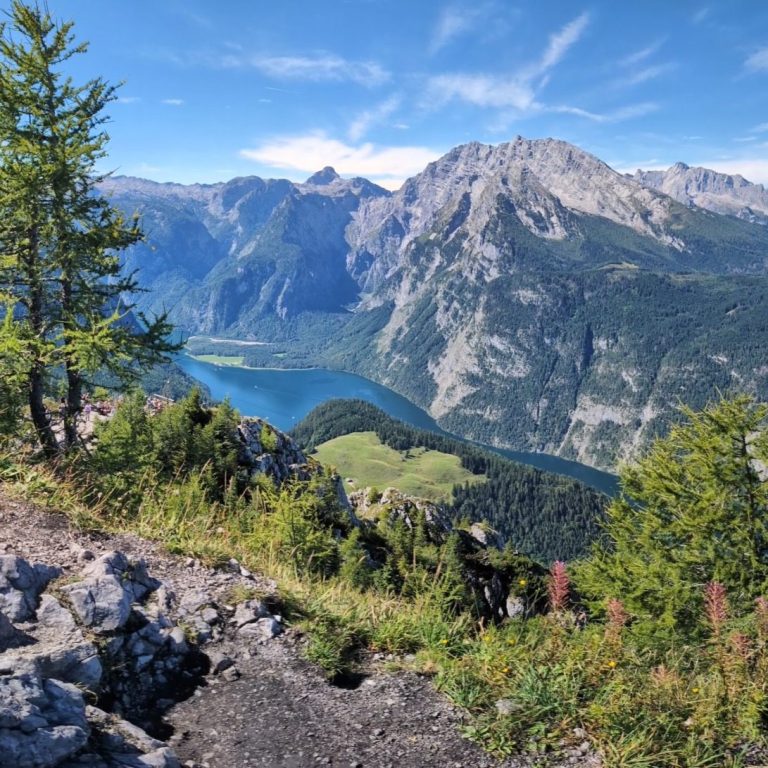 Blich vom Jenner auf den Königssee